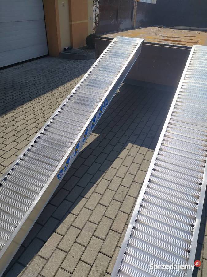 Najazdy aluminiowe do minikoparek 25m do 45m do Gorzów Wielkopolski sprzedam