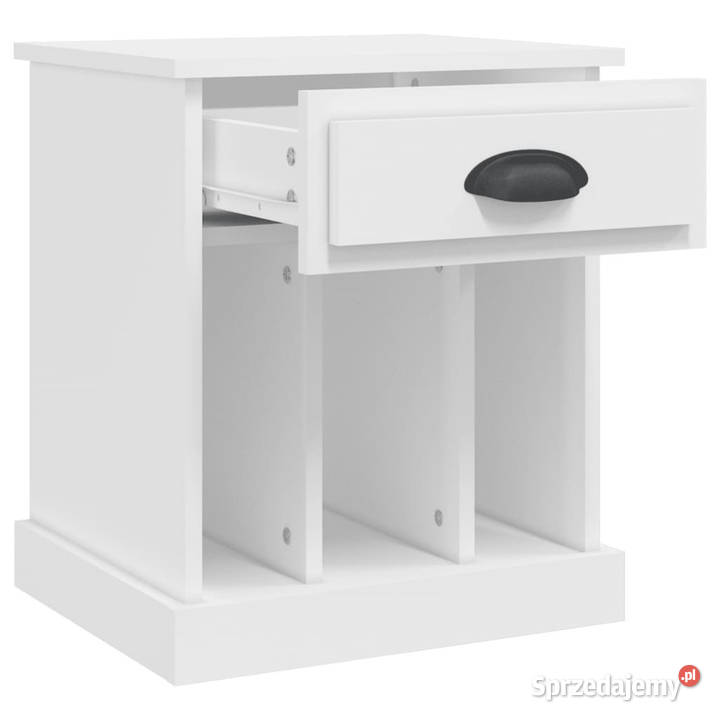 Szafka nocna biała 43x36x50 WM816344 mazowieckie Warszawa