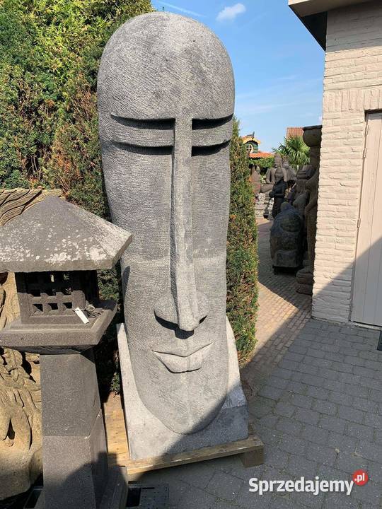 Rzeźba do ogrodu Moai Wyspy Wielkanocne H200 i Wrocław