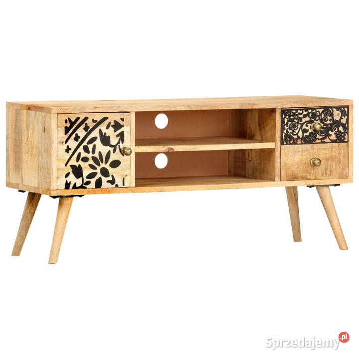 Szafka pod TV 100x30x45 lite drewno mango Warszawa
