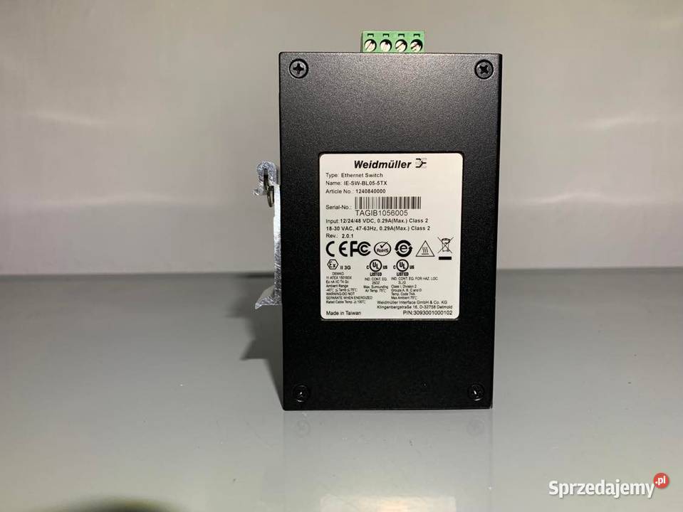 WEIDMLLER Ethernet Switch IESWBL055TX