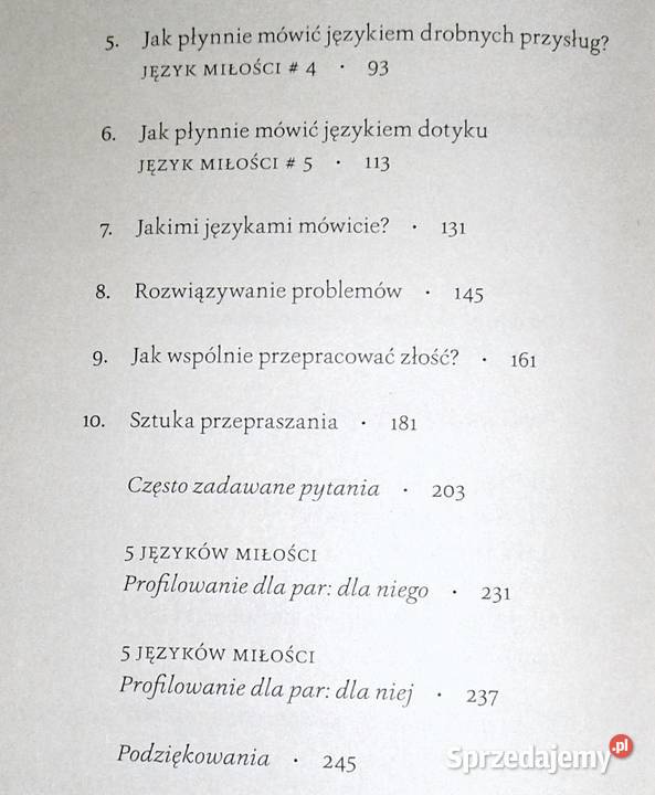 5 języków miłości Gary Chapman Chełm