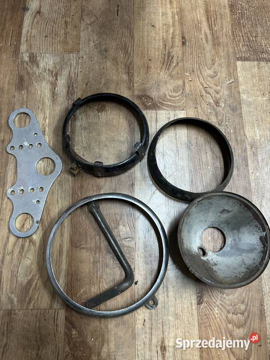 Części różne do motocykli PRL ramka lampy SHL łódzkie Kutno sprzedam
