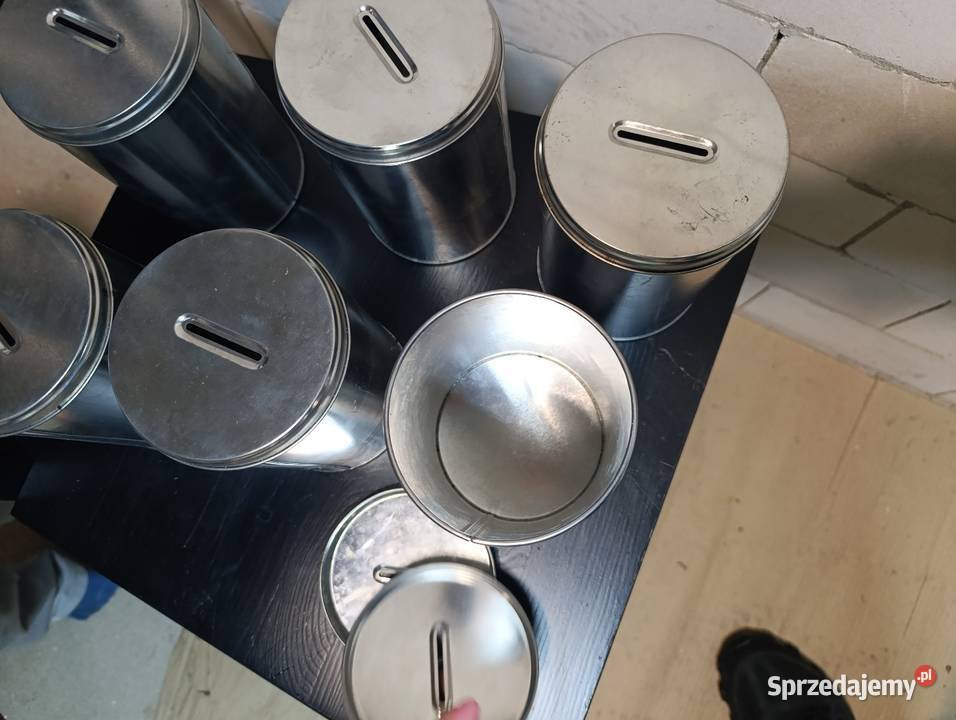 Puszka kwestarska skarbonka pakiet skarbonki Suwałki