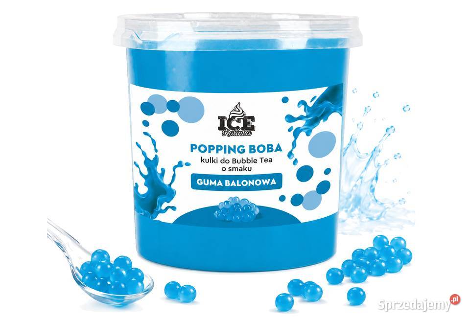 Kulki do Bubble Tea GUMA BALONOWA 3 popping boba świętokrzyskie Sandomierz