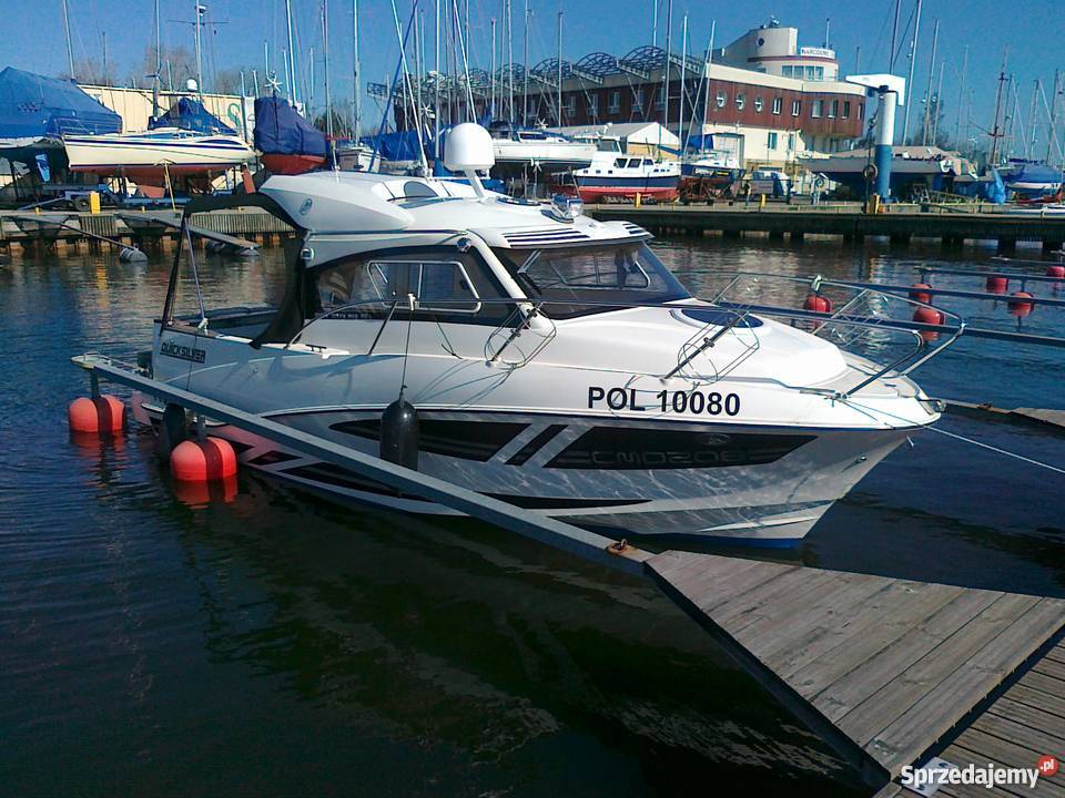 Jacht motorowy Quicksilver weekend 640 diesel Gdańsk sprzedam