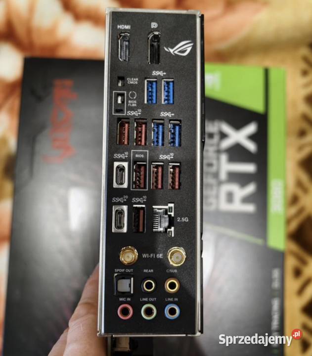 Intel 13700k Asus Strix Z790E Gaming WIFI małopolskie Tarnów