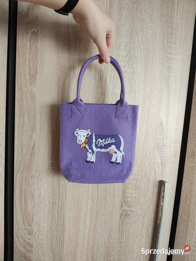 Torebka filcowa Milka sprzedam
