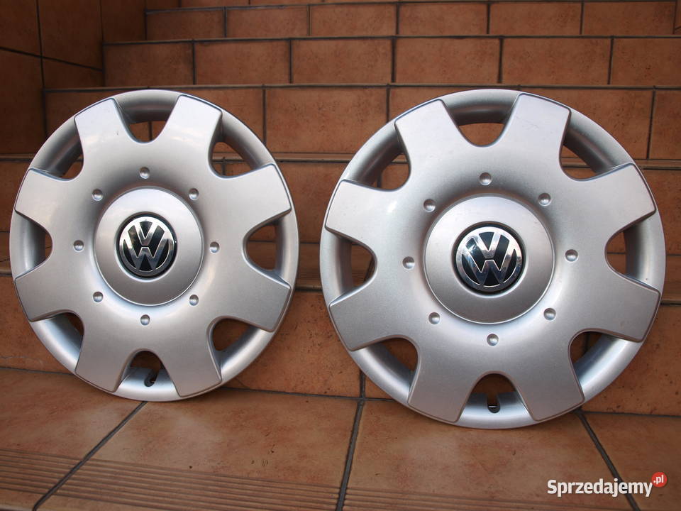 VW kołpaki 16 oryginalne nowe komplet 4 sztuki Volkswagen (oryginalne) Koła i felgi sprzedam