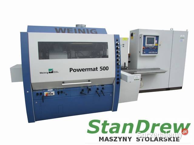 Strugarka czterostronna Weinig Powermat 500 Produkcja Mojusz