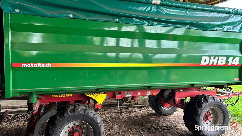 Przyczepa Metal Tech DHB 14PronarWielton nieuszkodzony Wąwelno
