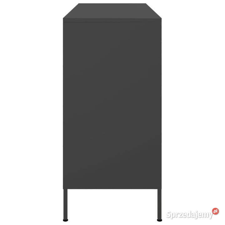 Szafka czarna 1005x39x79 stal WM843090 Warszawa