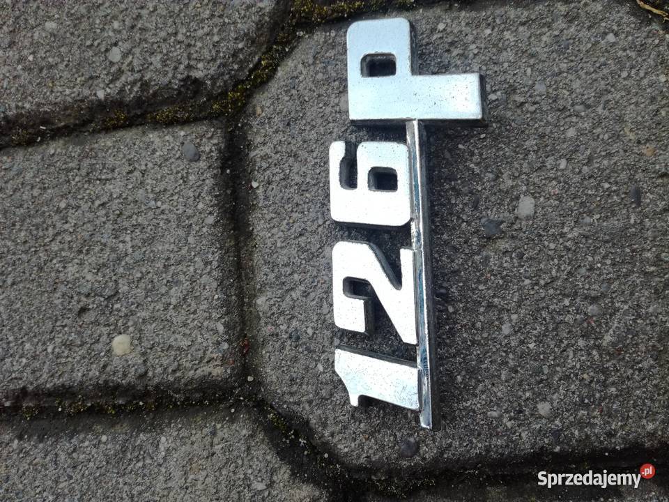 Napis 126p oryginalny osobowe sprzedam