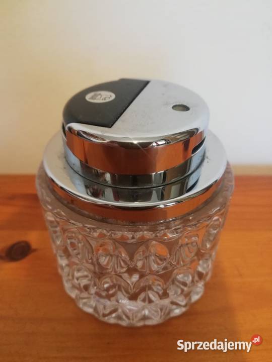 Stara kryształowa zapalniczka Warszawa