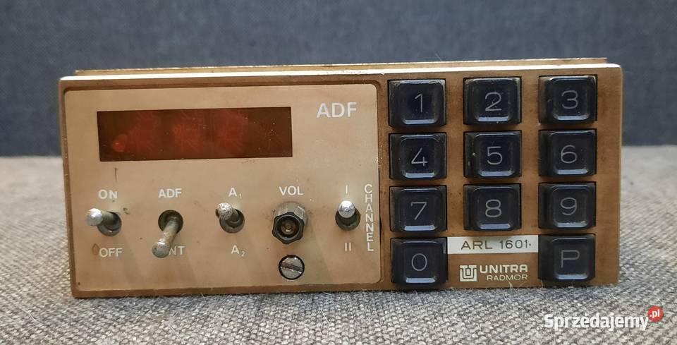 Radiokompas Unitra Radmor ARL 1601 samolotu Tarnów