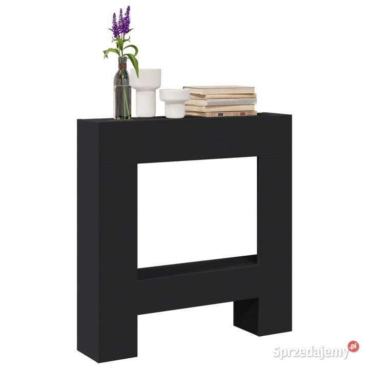 Obudowa kominka czarna 81x18x82 materiał Warszawa sprzedam