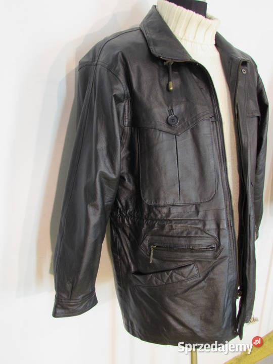 KURTKA SKÓRZANA MĘSKA ZIMOWA CANDA Łask