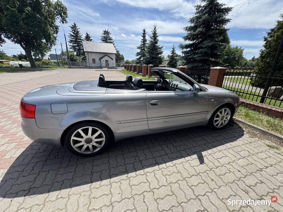 Audi A4 B6 Cabrio 18T sline garażowany Świecie