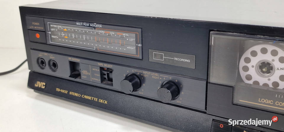 JVC TD x102 Cassette Deck magnetofon Międzychód