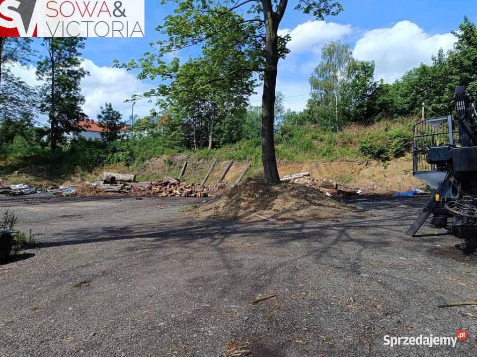 Plac utwardzony pod bazę transportową garaże Wałbrzych