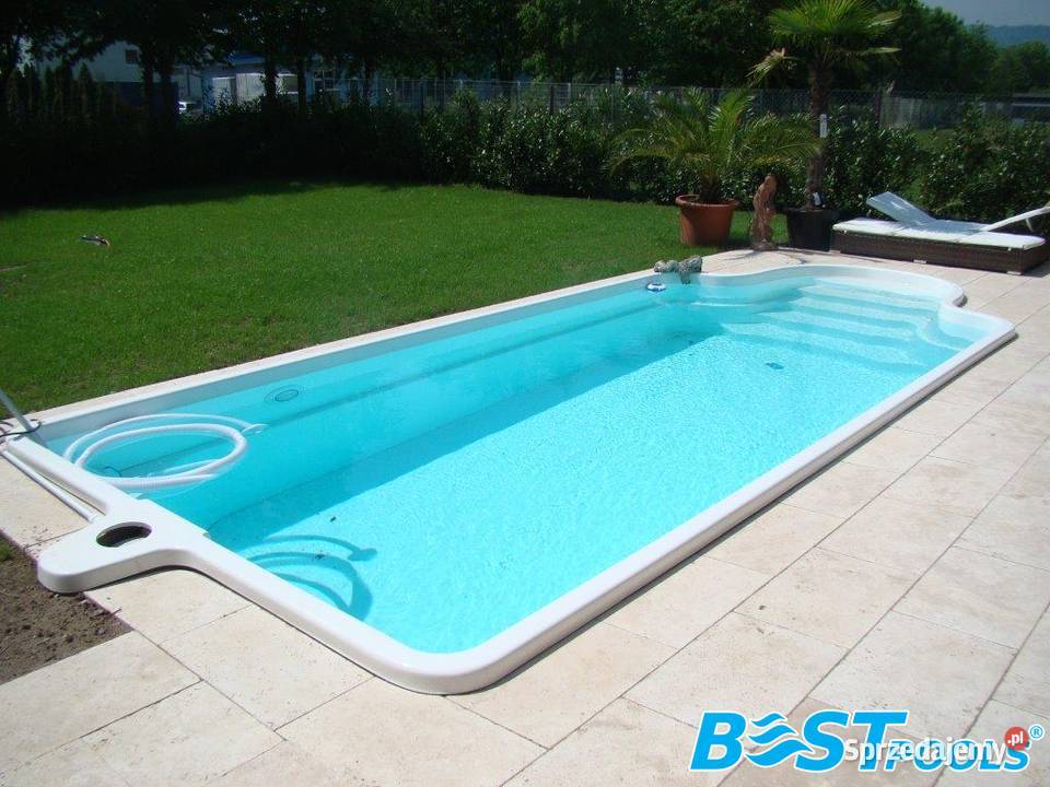 Basen ogrodowy CASABLANCA 84x32x155 UKŁAD Szydłowiec