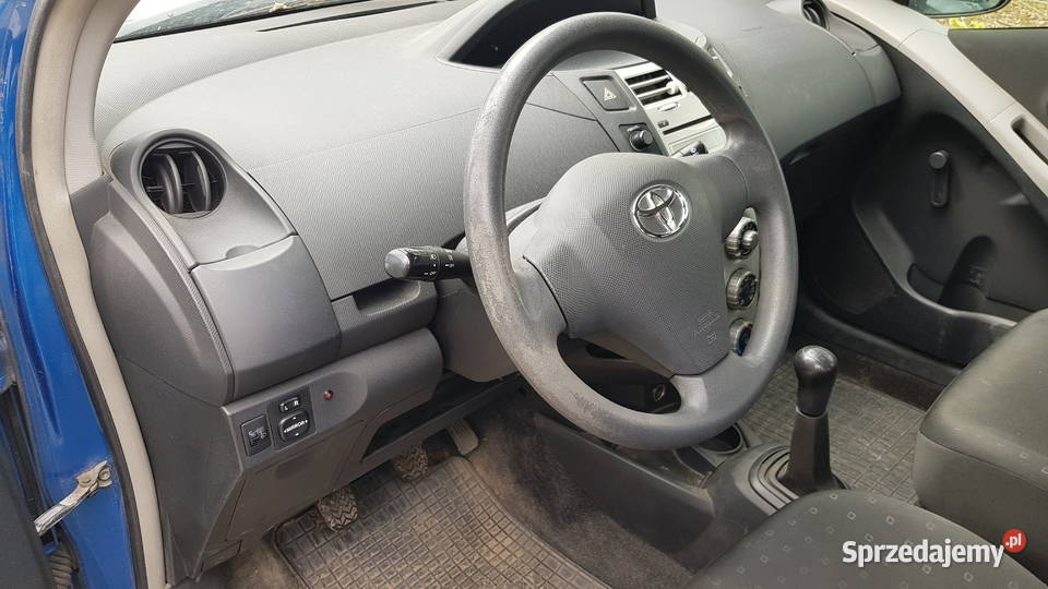 TOYOTA YARIS 10 2007 USZKODZONA centralny zamek Gdynia