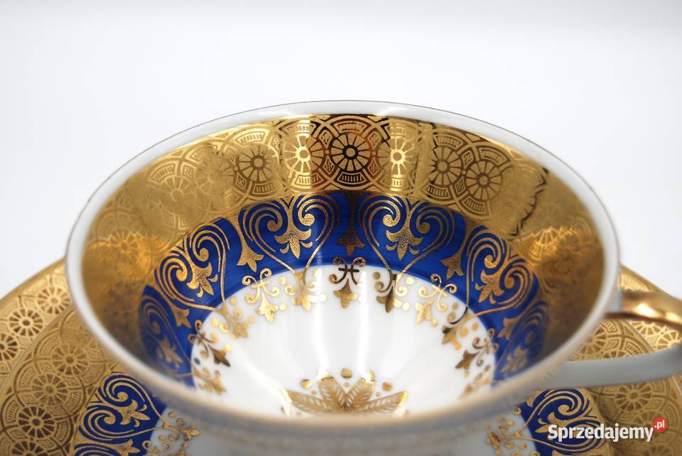Piękny zestaw trio porcelana Winterling