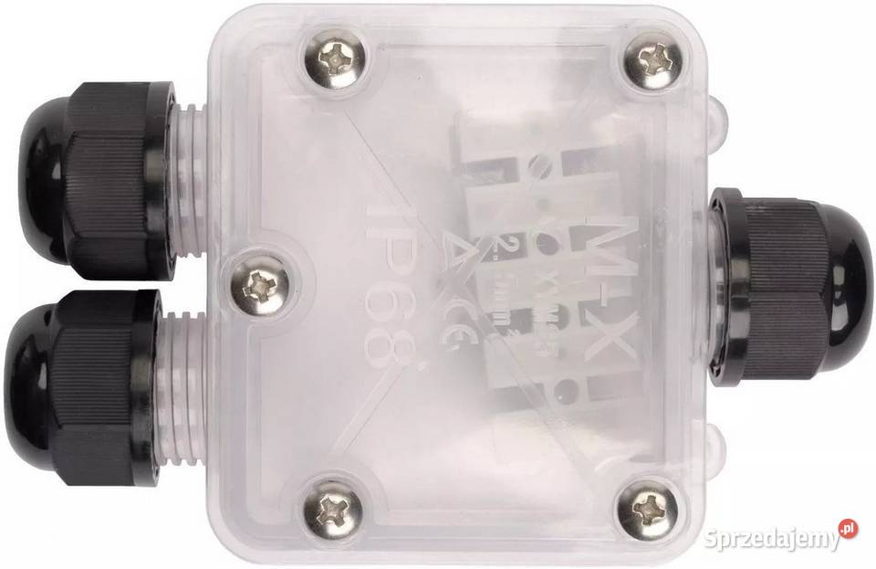 Złącze kablowe wodoodporne IP68 puszka Instalacje Siemianowice Śląskie