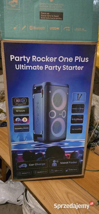 Power Audio HISENSE Party Rocker One Plus 300W Słuchawki i głośniki Sławno