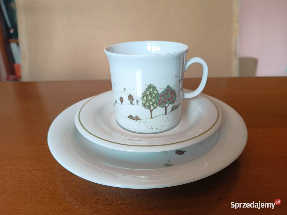 Komplet do kawyherbaty 4 osób niemiecka Szczyrk sprzedam
