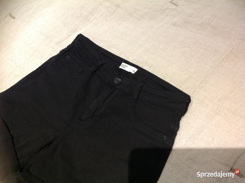 Spodenki jeans damskie Gina Tricot r M czarne Nowa Sól sprzedam