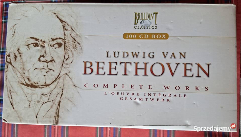 Ludwig Van Bethoven 100CD box Płyty i kasety Kraków sprzedam