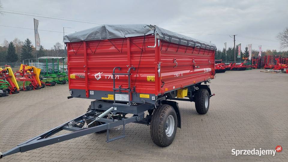Przyczepa rolnicza dwuosiowa PRONAR T653 T6532 6 Pronar mazowieckie Sokołów Podlaski