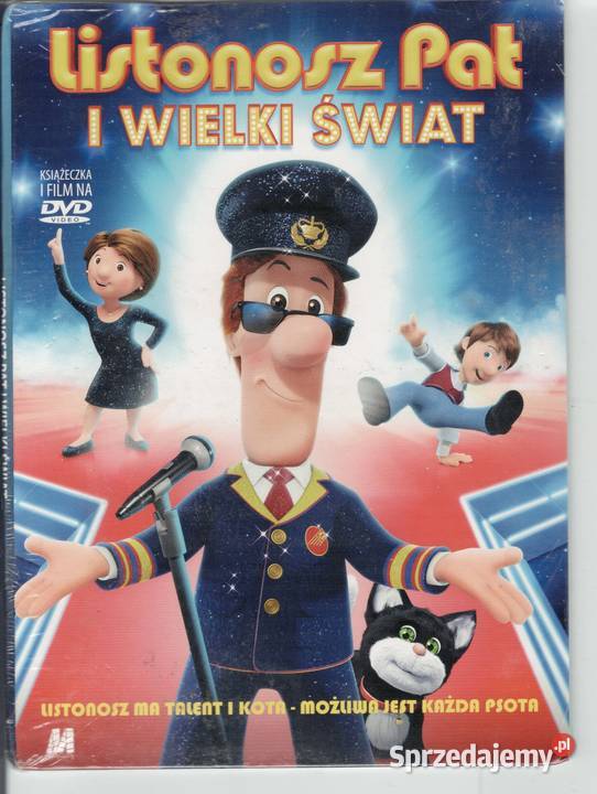 LISTONOSZ PAT I WIELKI ŚWIAT DVD KSIĄŻKA Filmy Warszawa sprzedam