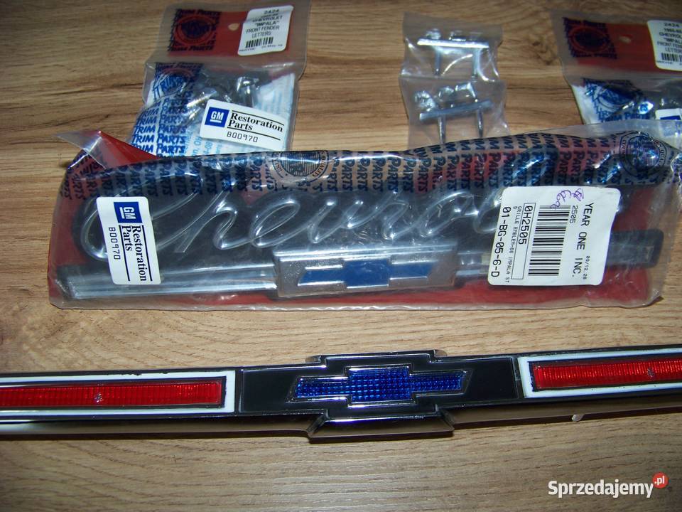 Chevrolet Impala 6668 emblematy nowe Radzymin