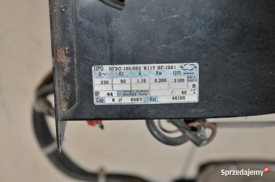 Wentylator promieniowy 220v 260W Kraków