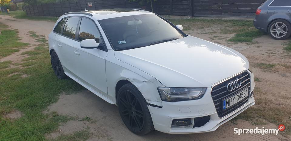 Audi A4 18T Kombi biały 159