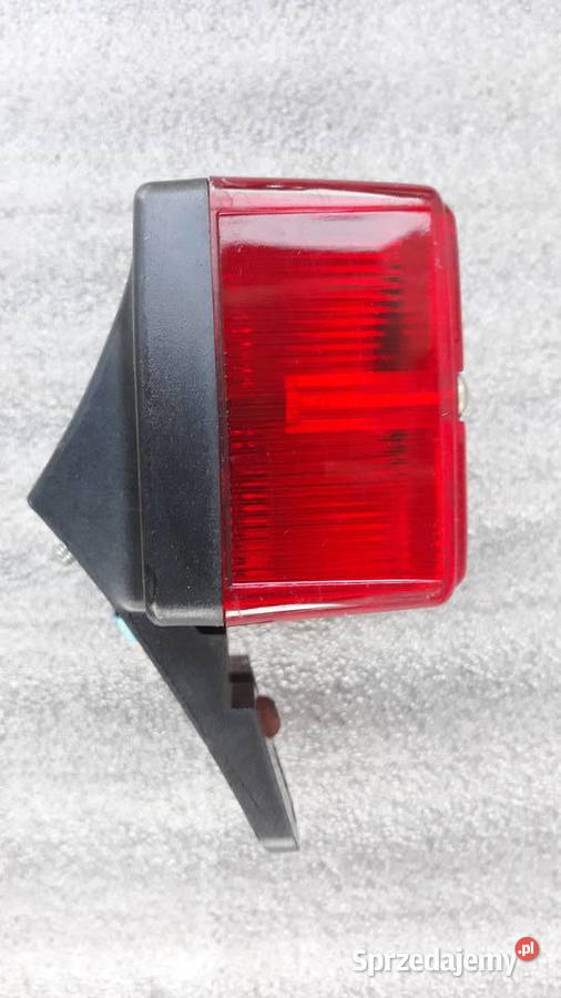 Motocyklowa lampa wózka bocznego Bukownica