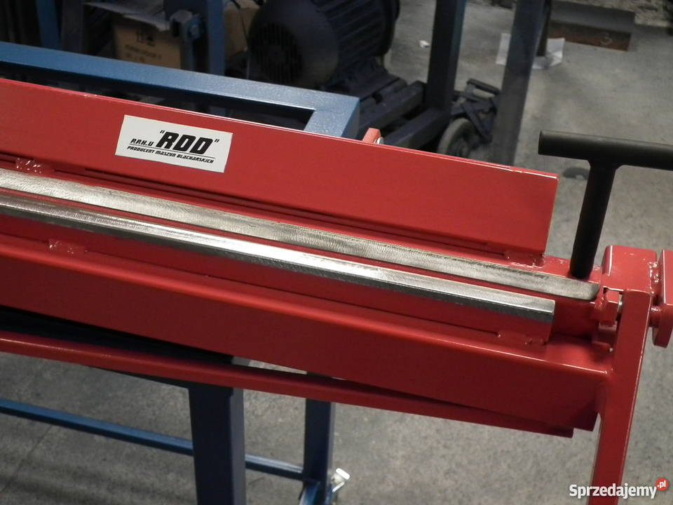 Zaginarka giętarka do blachy ZGW125010 RED Rzeszów