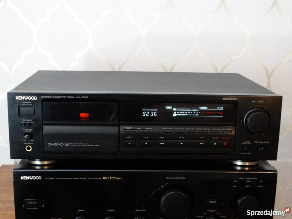 Magnetofon Kenwood KX7030 Dual Capstan 3Head podkarpackie Jasło