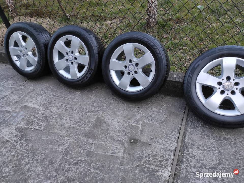 Alufelgi z oponami 16 22555R16 rostaw śrub 5x112 Kęty
