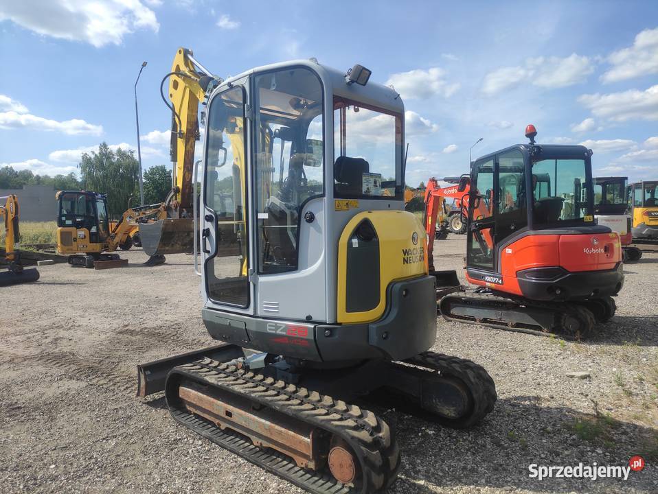 Minikoparka Neuson Wacker EZ 28 VDS 2017r lubelskie Ryżki