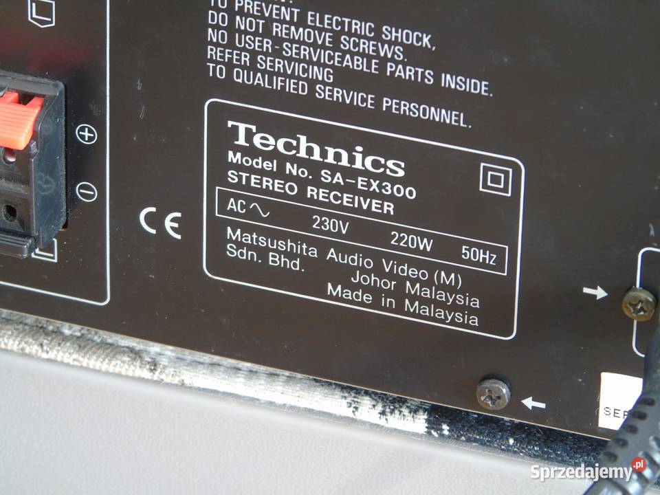 Wzmacniacz z radiem Technics SAEX 300 sprawny i Jasło