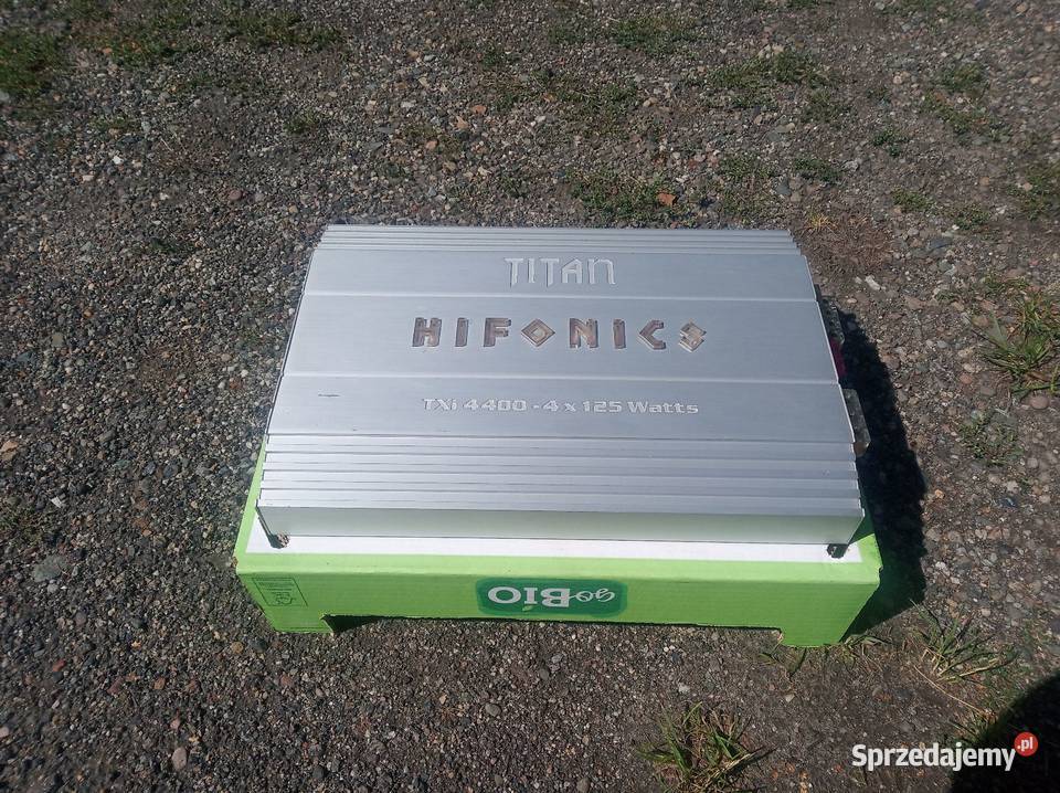Wzmacniacz HIFONICS TITAN TXi 4400 Moc 2 x Dzierżoniów sprzedam