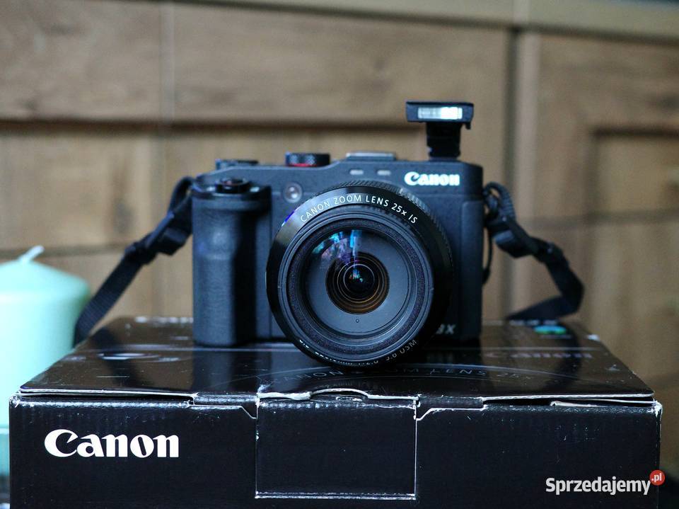 Canon PowerShot G3X 20 Mpixmatryca 1 25x optRAW łódzkie Pabianice