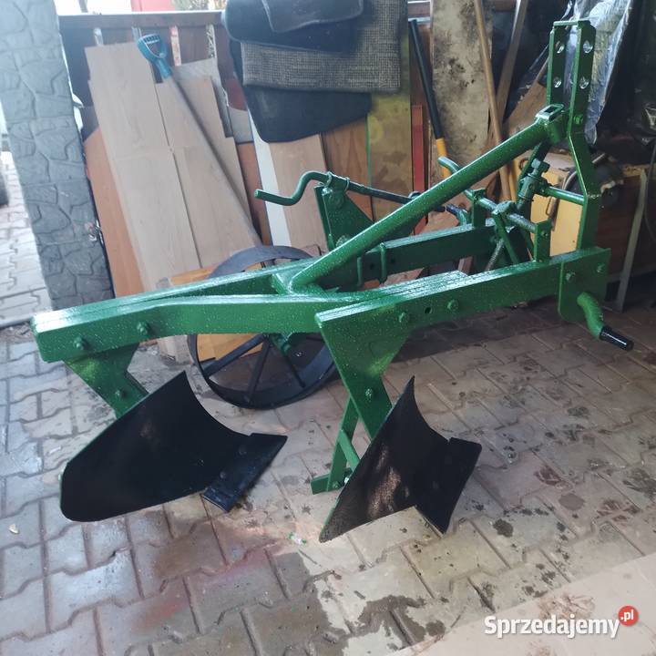 Pług dwuskibowy do mniejszych traktorków ciągnik Jasło