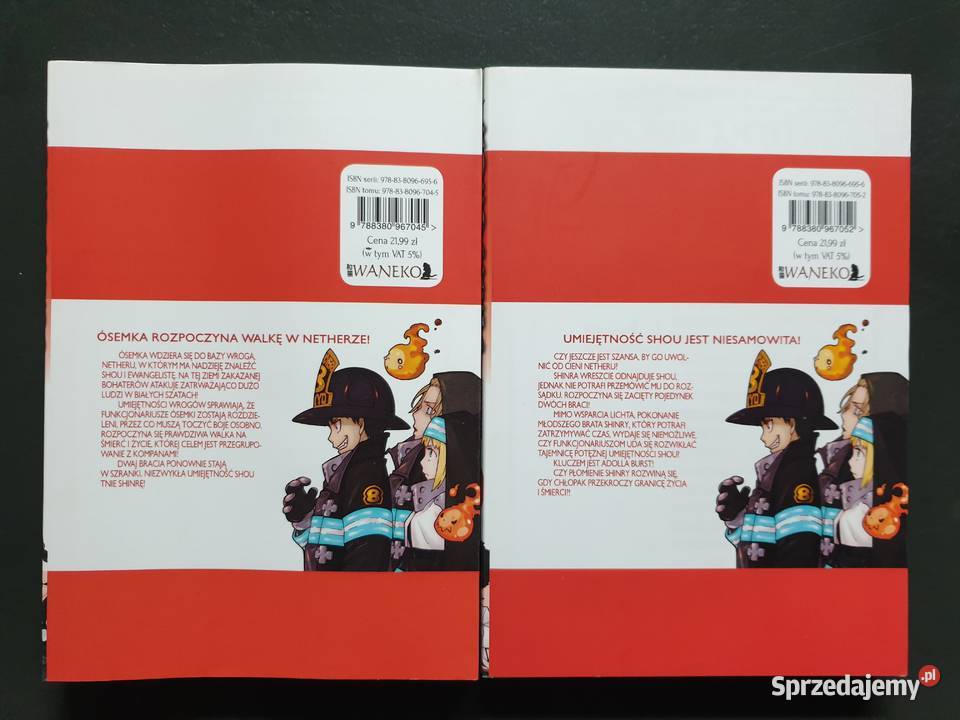 Fire Force zestaw 10 tomów Manga