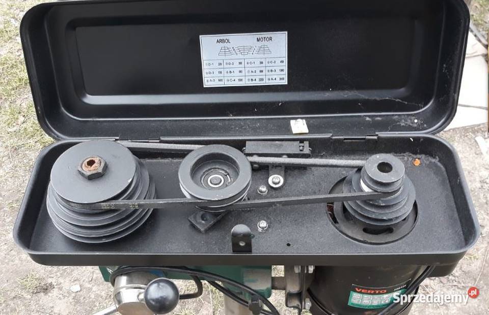 Wiertarka stolowa slupowa kolumnowa mk2 Sprzęt warsztatowy Przewrotne