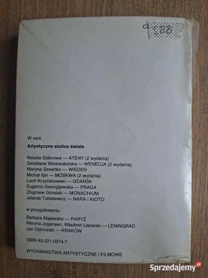 Kair Swietłana Chodżasz Artystyczne stolice Kraków