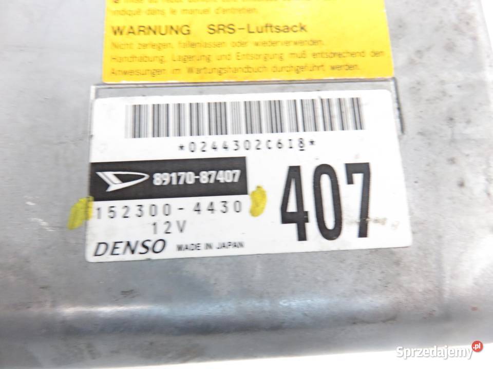 MODUŁ AIRBAG DAIHATSU TERIOS I 1523004430 Skrzynki bezpieczników Skrzynki bezpieczników sprzedam